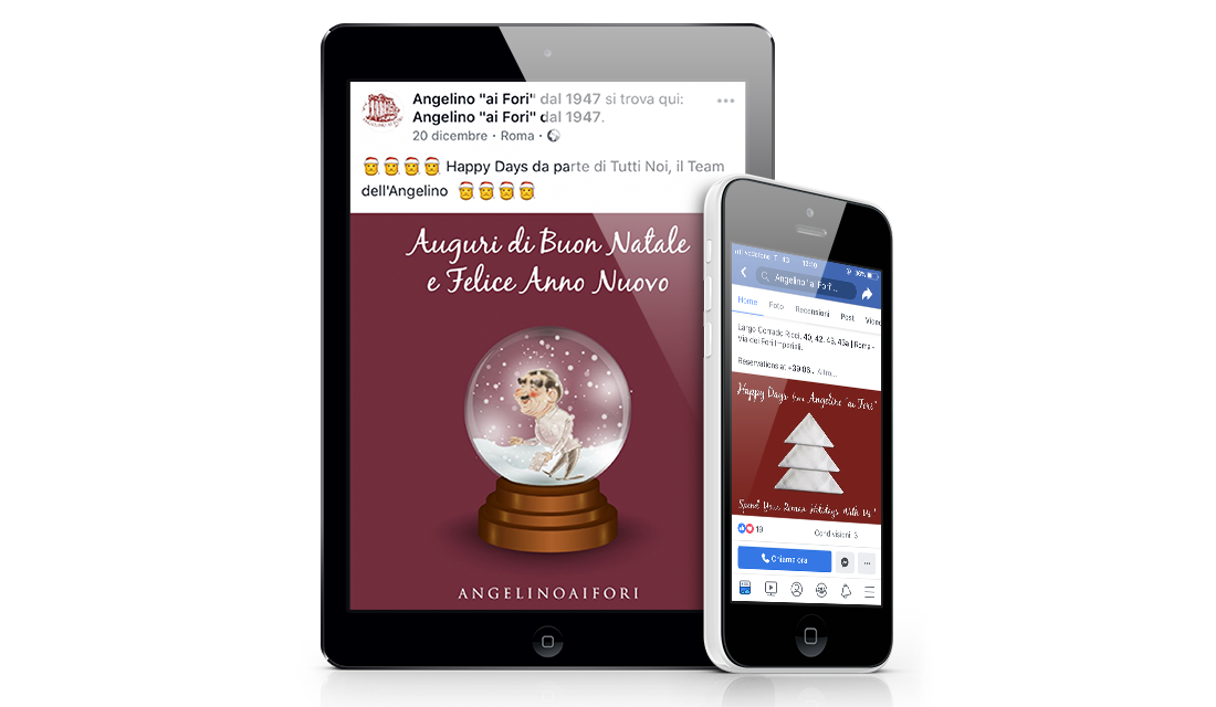 Digital Advertising social management ristorazione