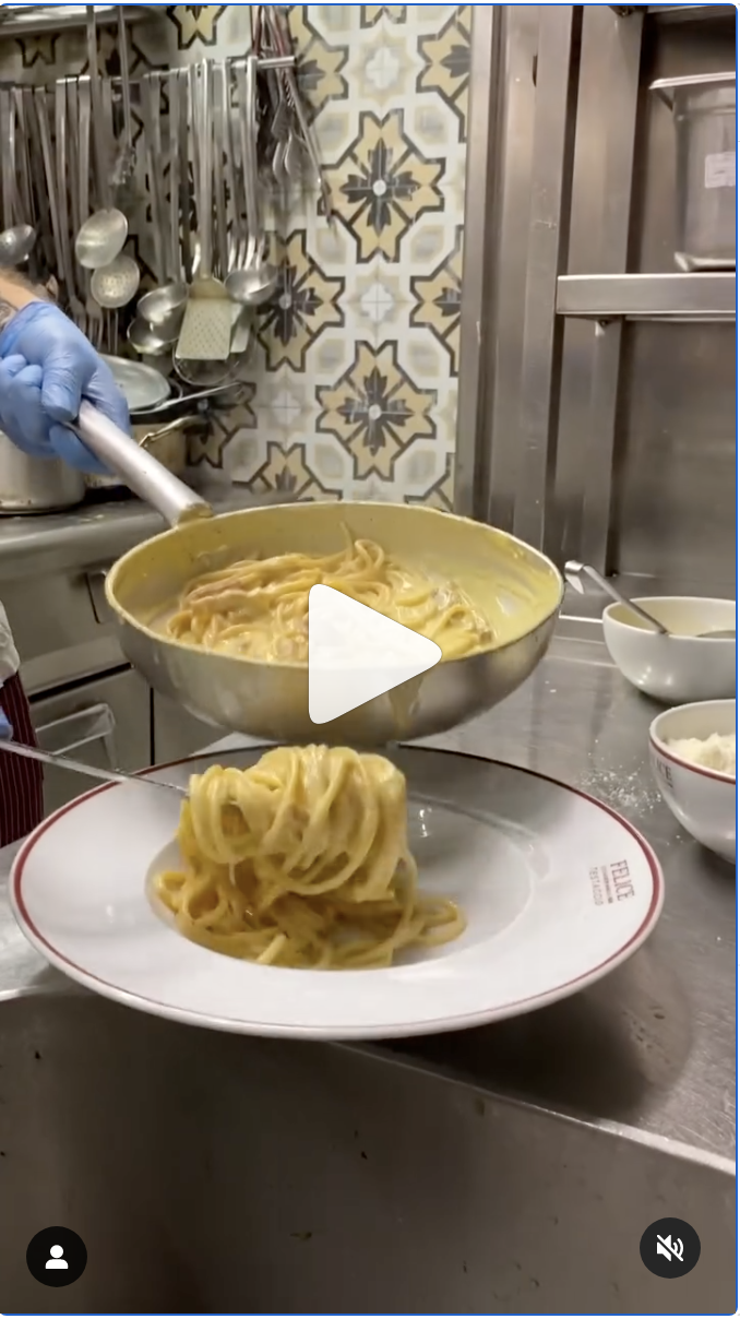 ricetta della carbonara di felice a testaccio