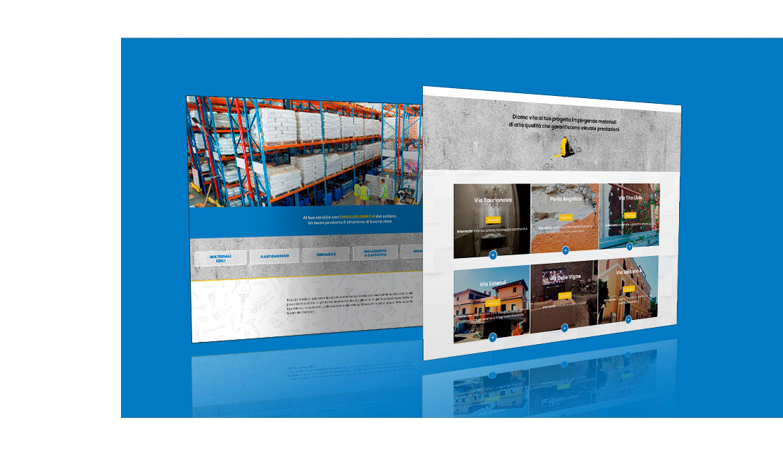 Sito web Landing page responsive CMS web design UI UX SEO, smorzo roma, rivenditore MAPEI, settore edile, indicizzazione SEO, posizionamento serp, social media, gestione social | PRINGO