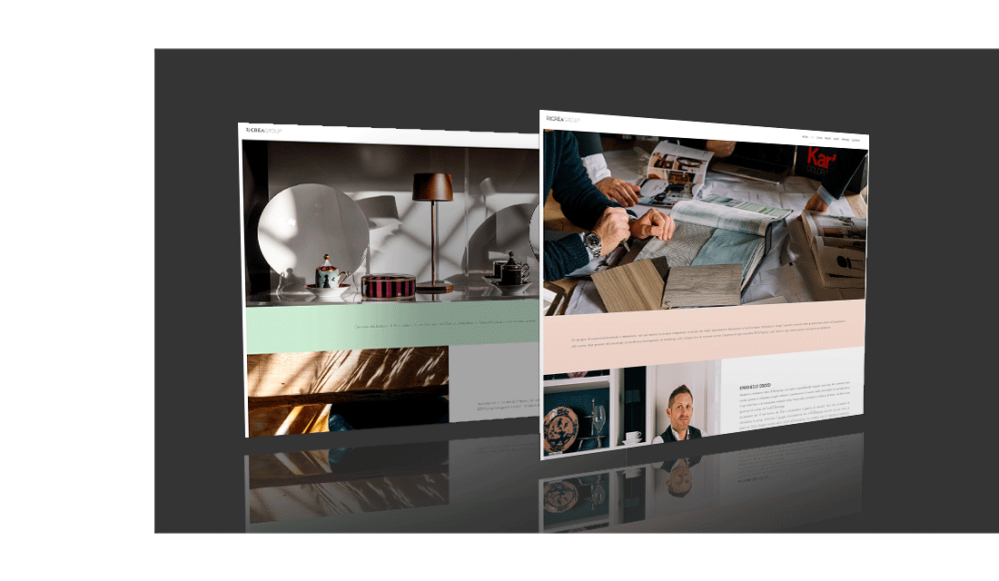 Pagine Interne - MMBA Sito web Landing page responsive CMS web design UI UX SEO, ristorazione azienda | PRINGO