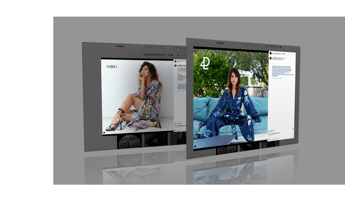 Digital Advertising Instagram D4L DfourL Digital Advertising Instagram D4L DfourL, social media, Atelier Boutique | PRINGO